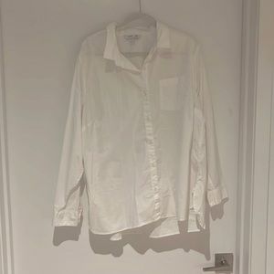 Old Navy button down white shirt